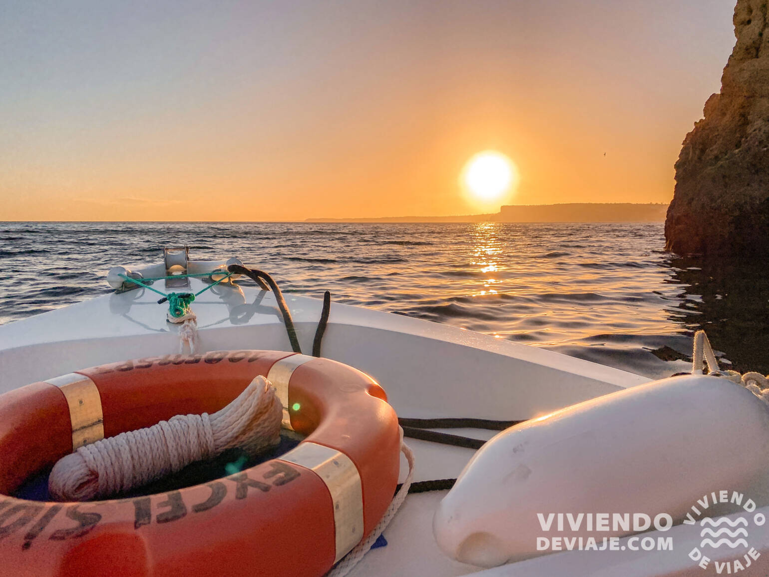 Atardecer en barco | Lagos
