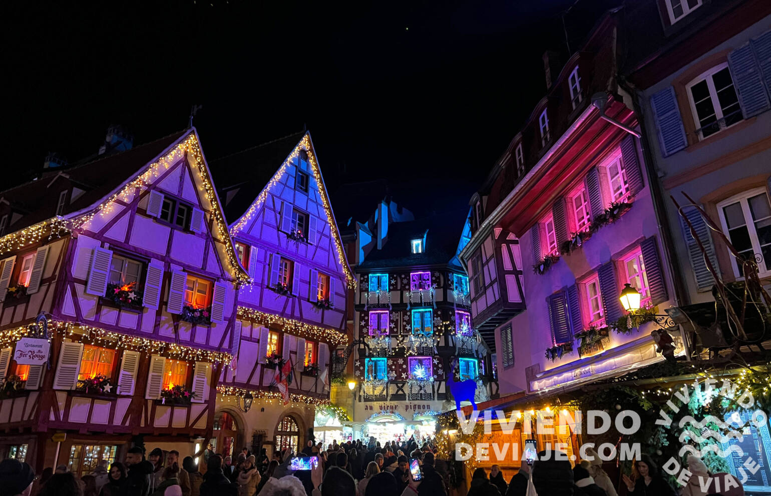 Iluminaciones de Colmar en Navidad