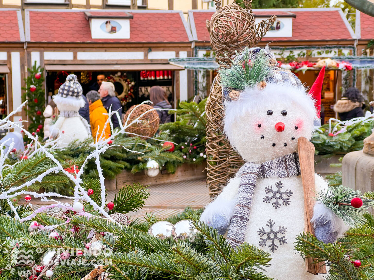 Decoraciones de Colmar en Navidad