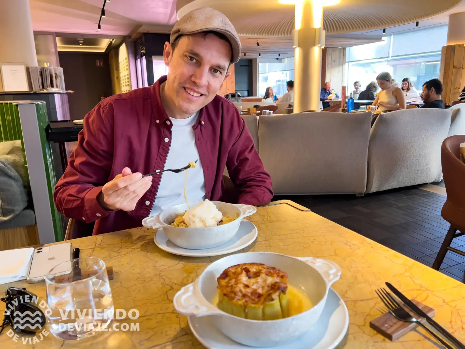 Comiendo en el restaurante de Messi en Andorra: Hincha