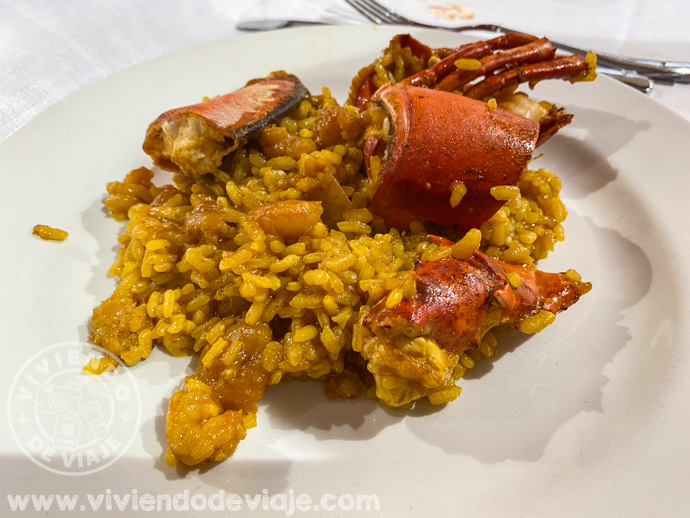 Arroz con bugre en el restaurante Restallú, Gijón
