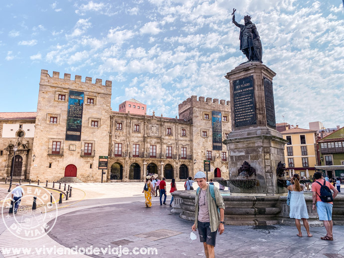 Plazuela del Marqués en Gijón