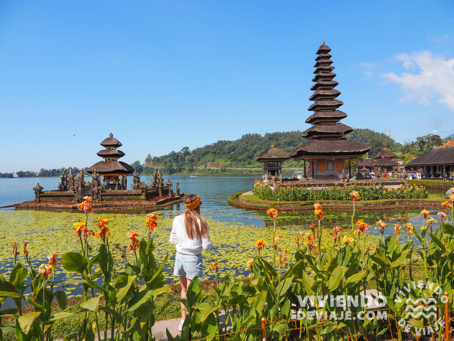 Templo Pura Ulun Danu Bratan en el norte de Bali