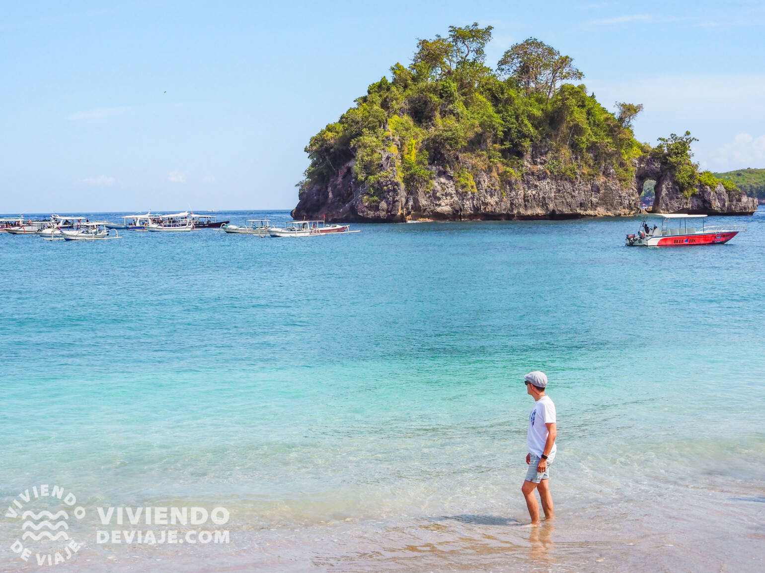 Playa de Cristal Bay en Nusa Penida