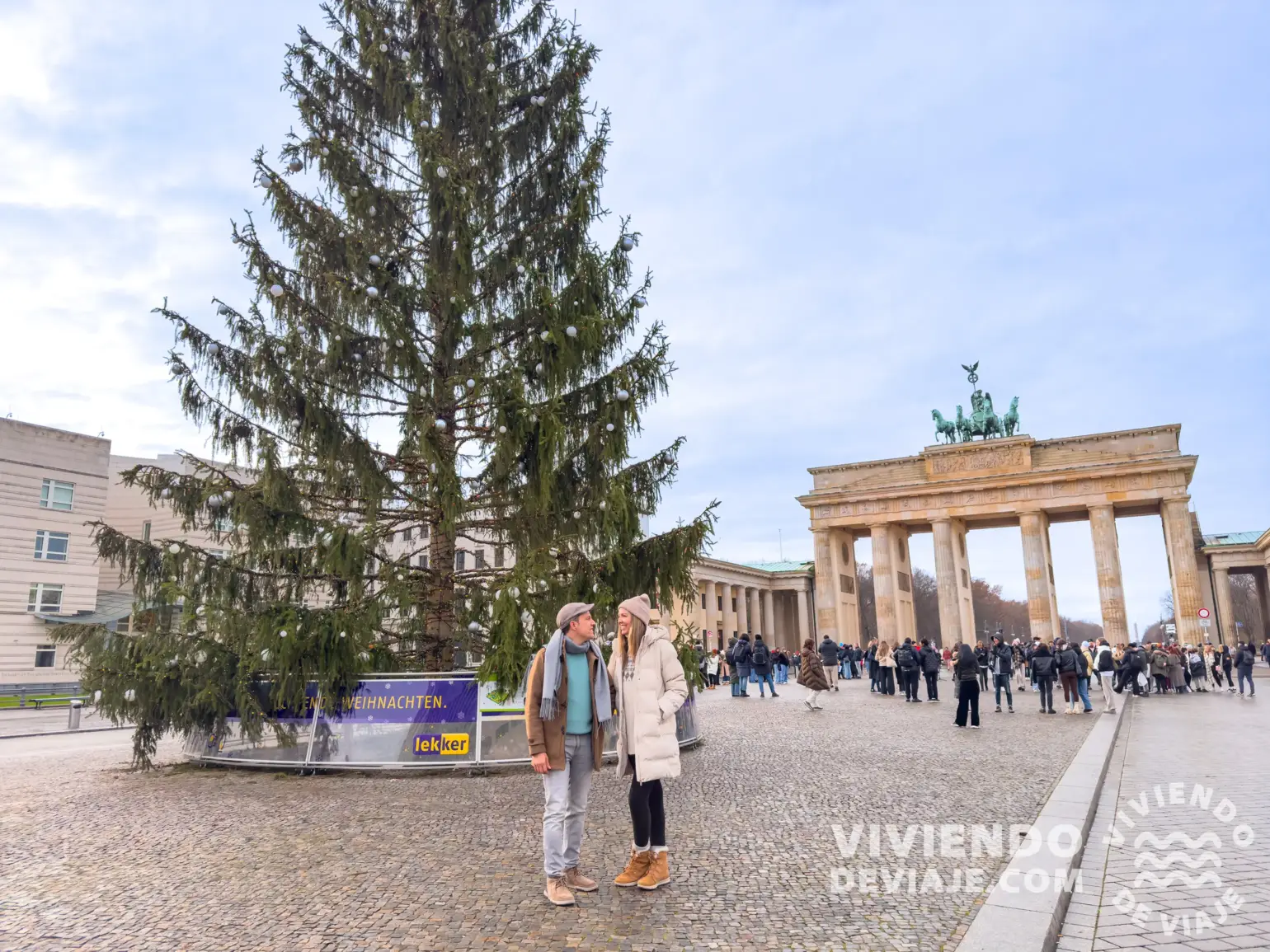 Árbol de Navidad de la Puerta de Brandeburgo | Berlín en Navidad