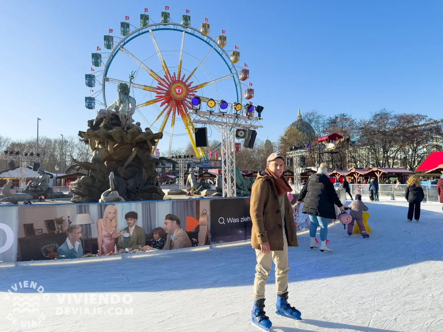 Pista de patinaje sobre hielo | Berlín en Navidad