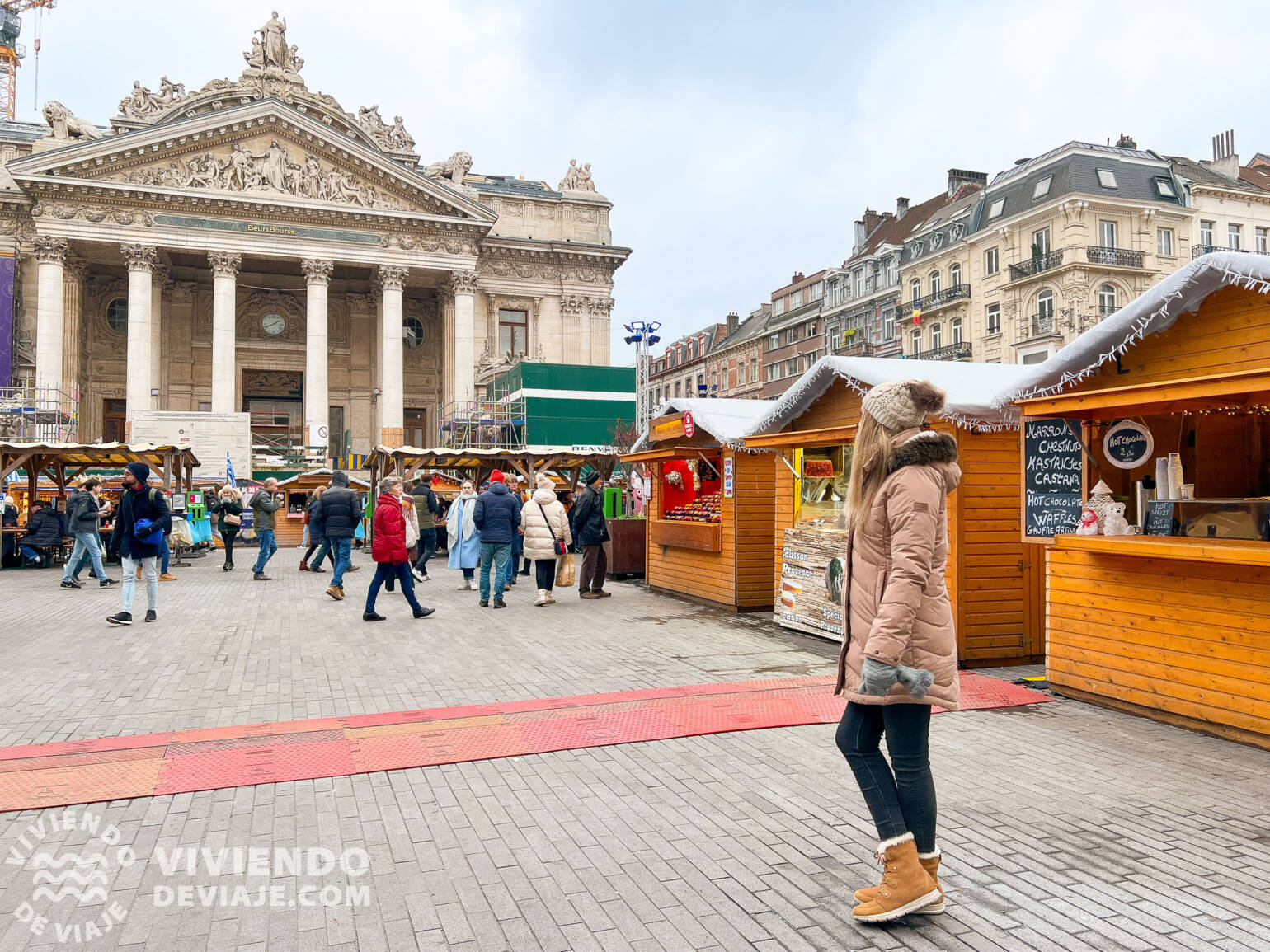 Mercatino di Natale della Borsa di Bruxelles