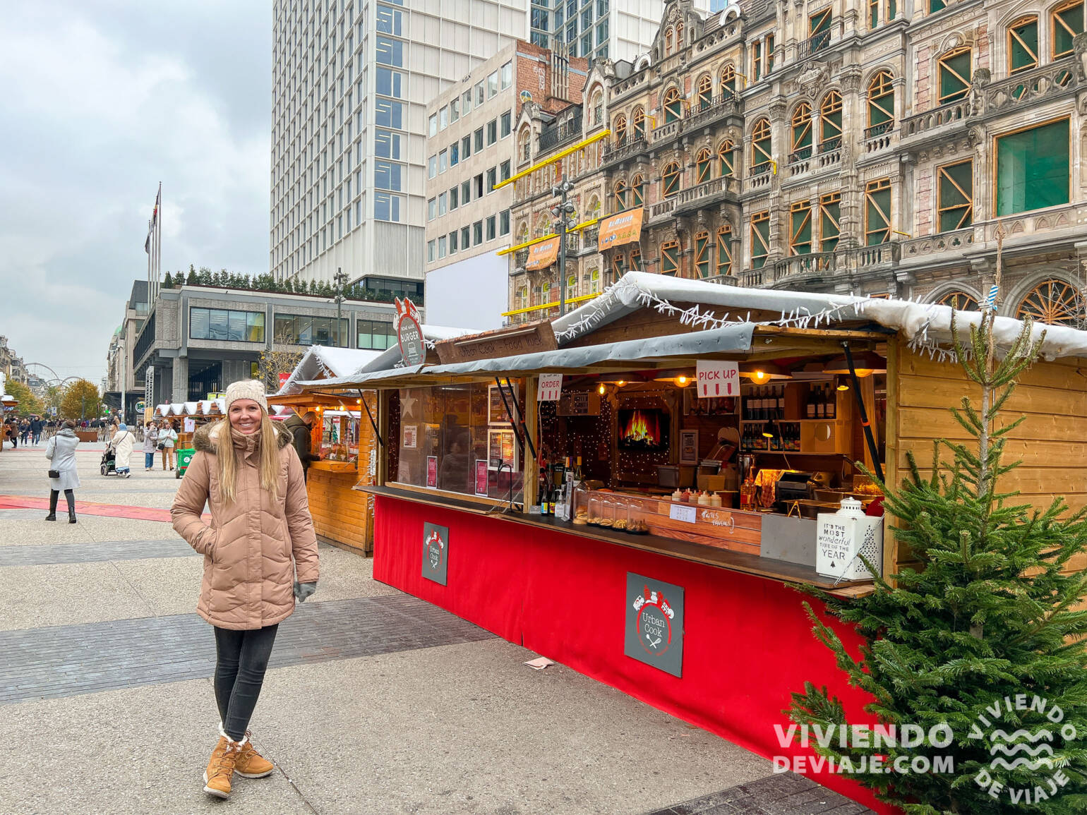 Mercatino di Natale di Boulevard Anspach