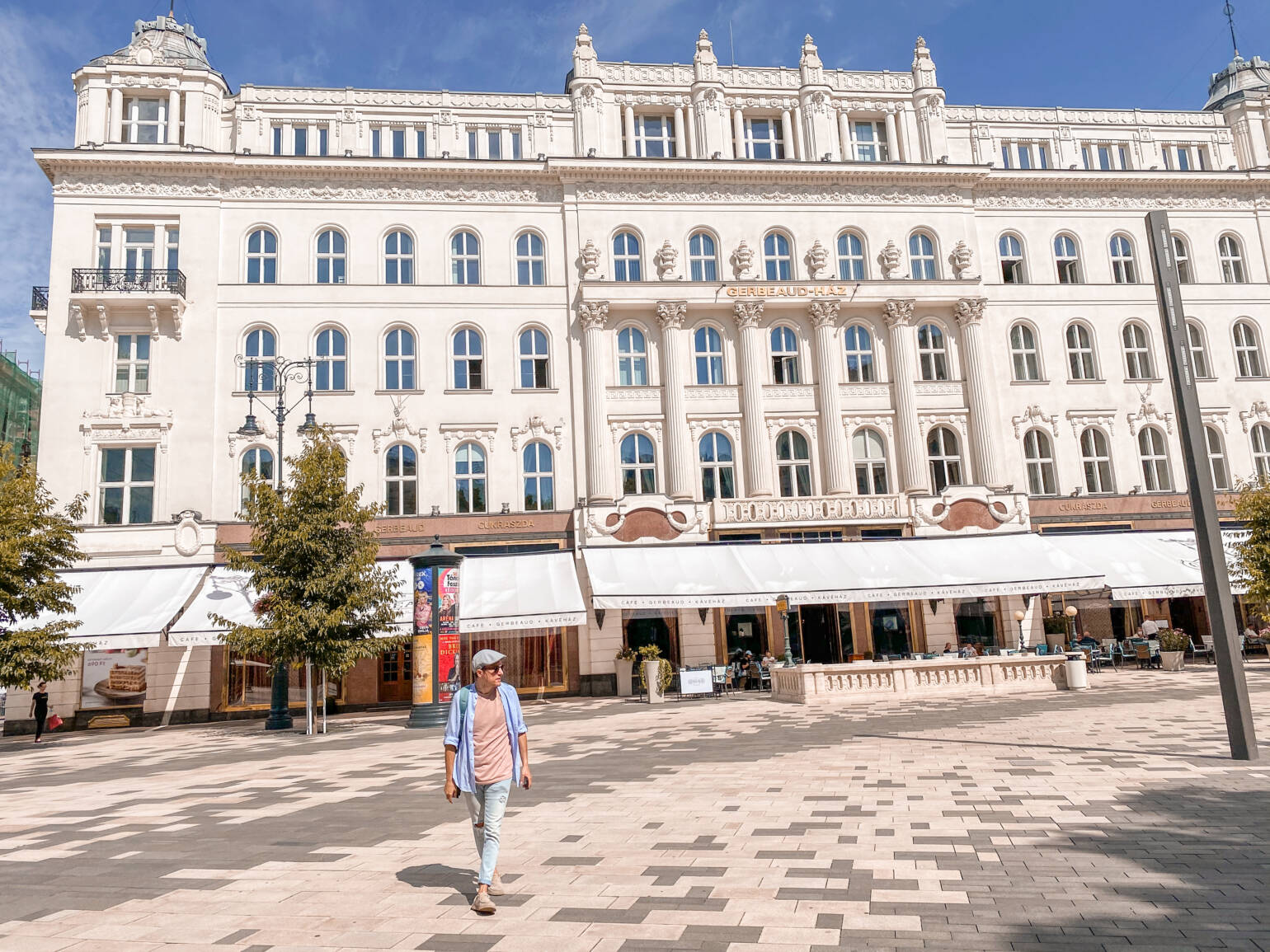 Café Gerbeaud en la plaza Vörösmarty