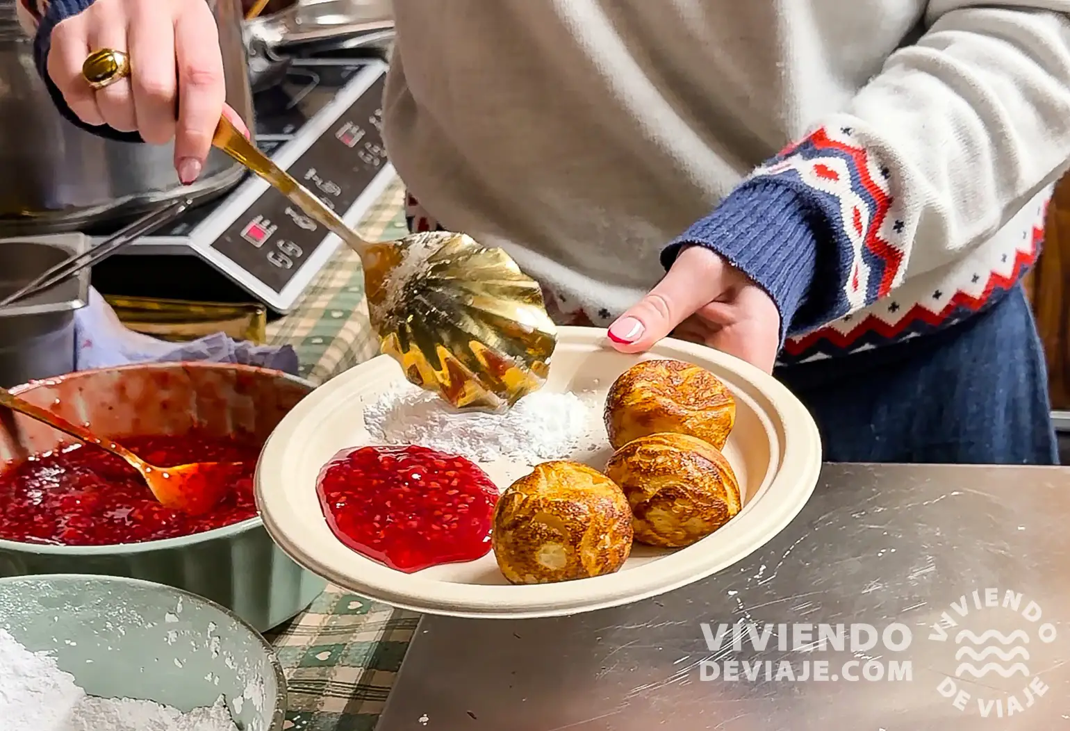 æbleskiver, dulces típicos daneses