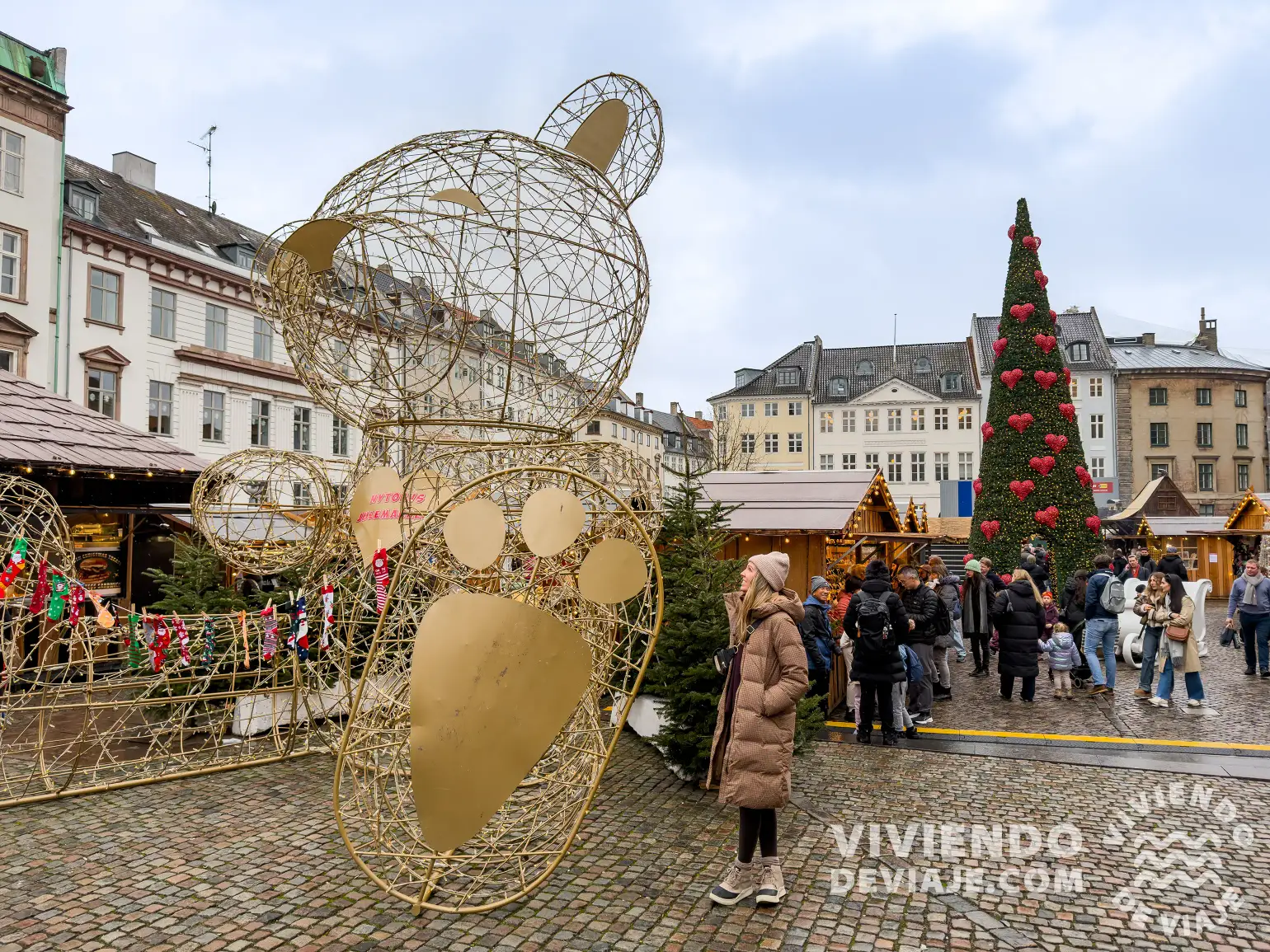 Mercado navideño Nytorv & Gammeltorv | Copenhague en Navidad