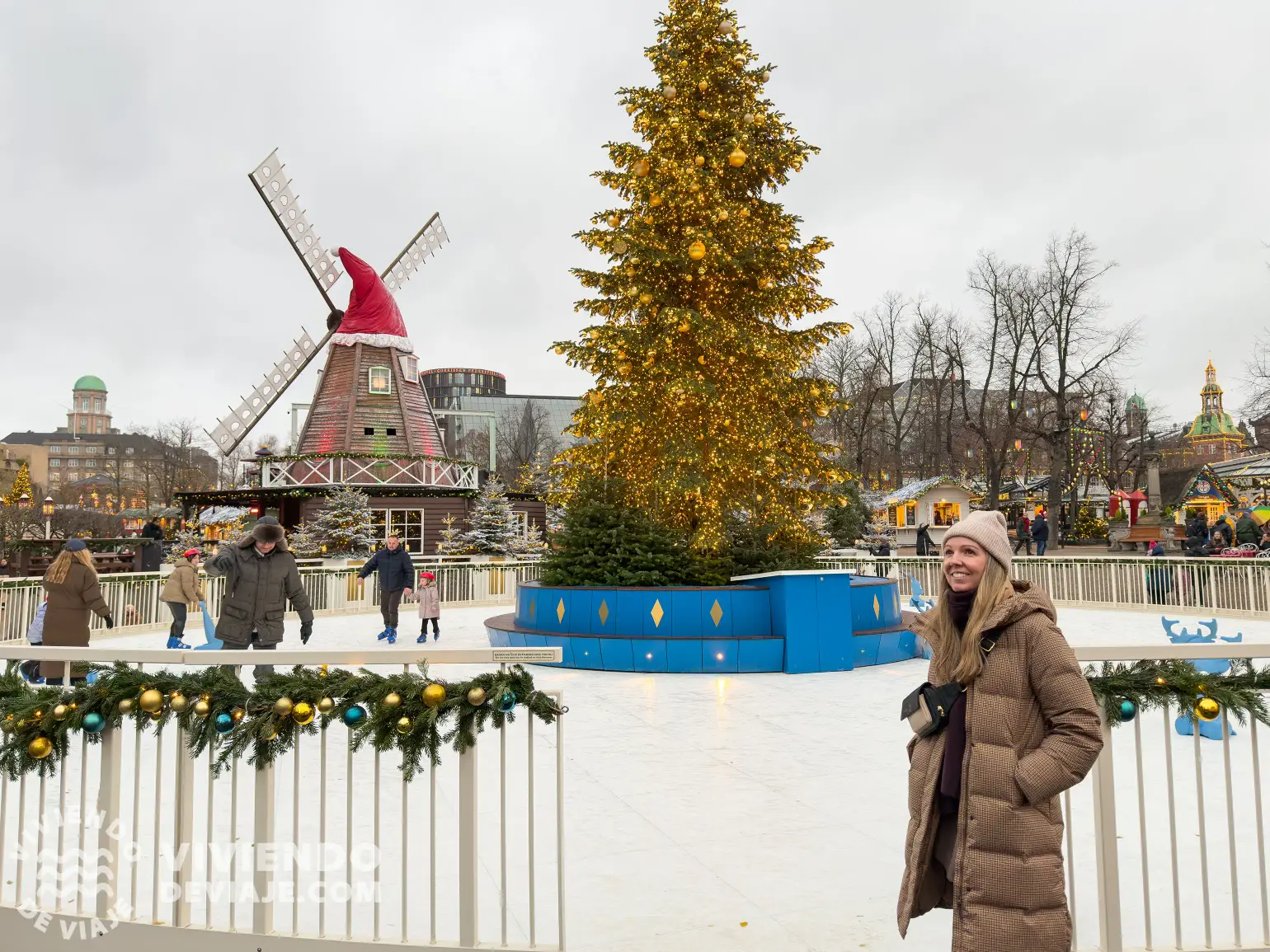 Pista de patinaje de Tivoli Gardens