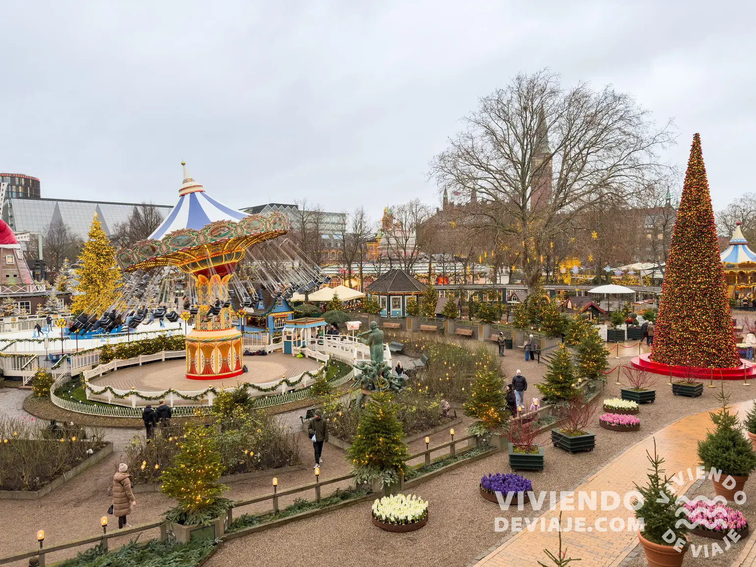 Tivoli Gardens | Copenhague en Navidad
