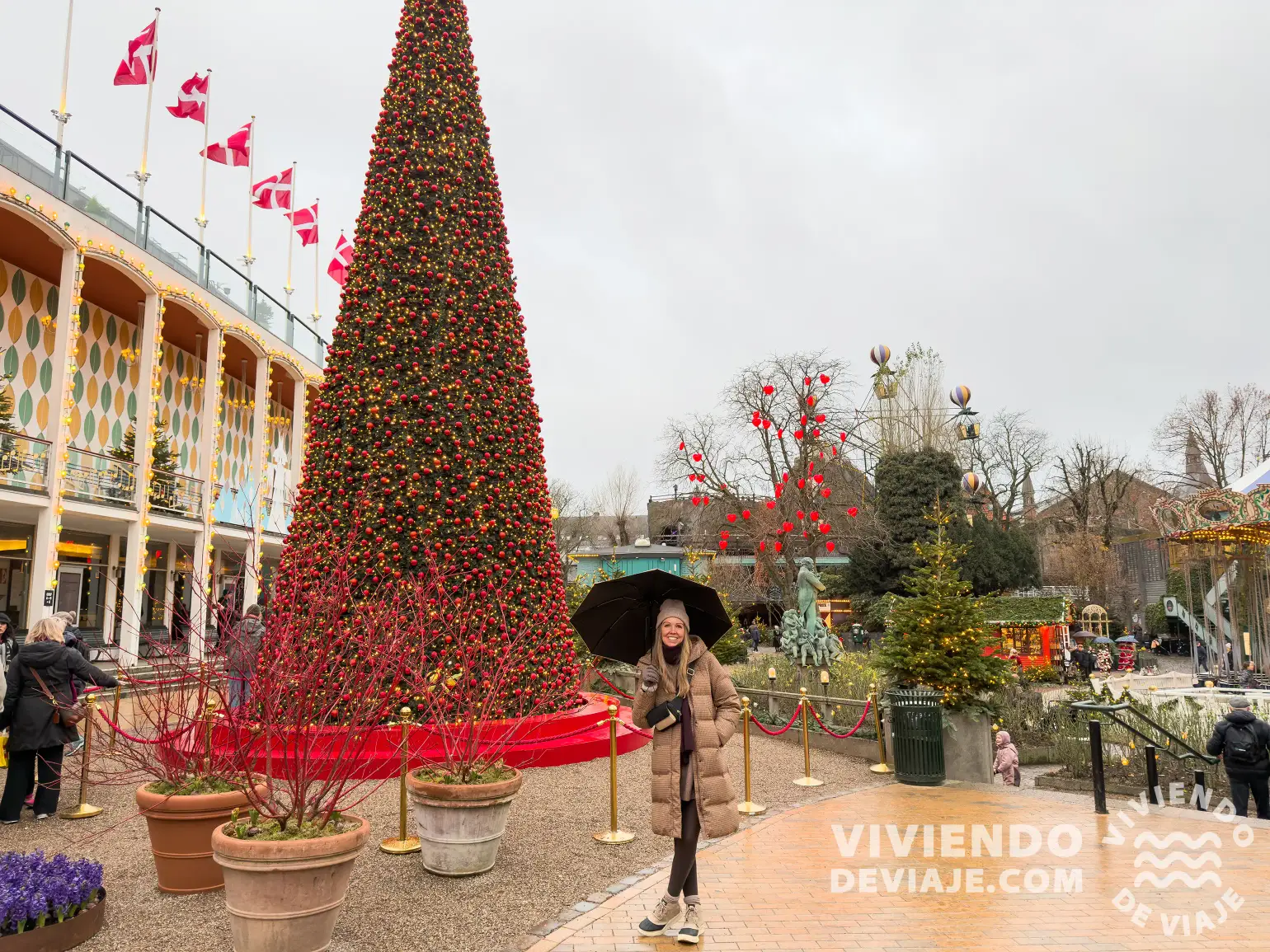Tivoli Gardens en Navidad