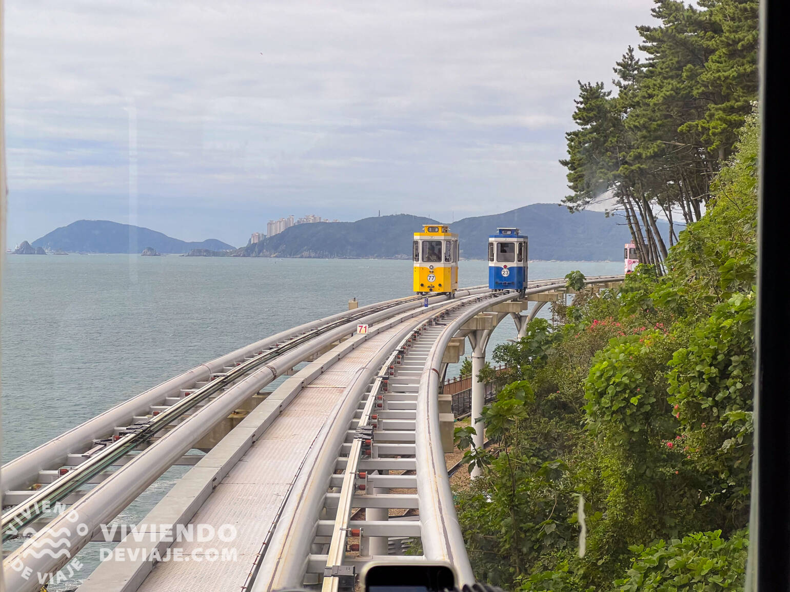 Barrio de Haeundae en Busán
