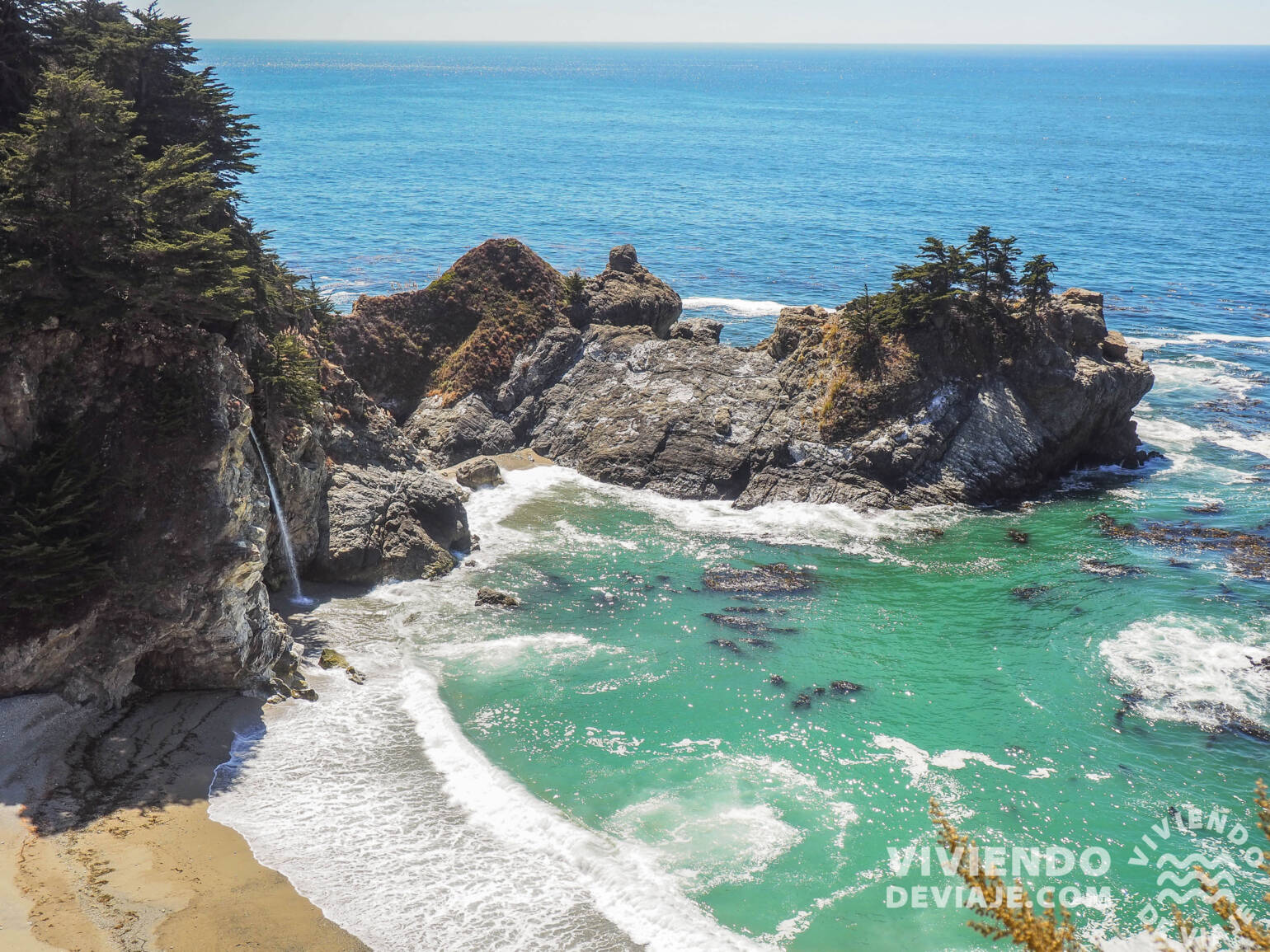 Mc Way falls, parada indispensable en el Big Sur