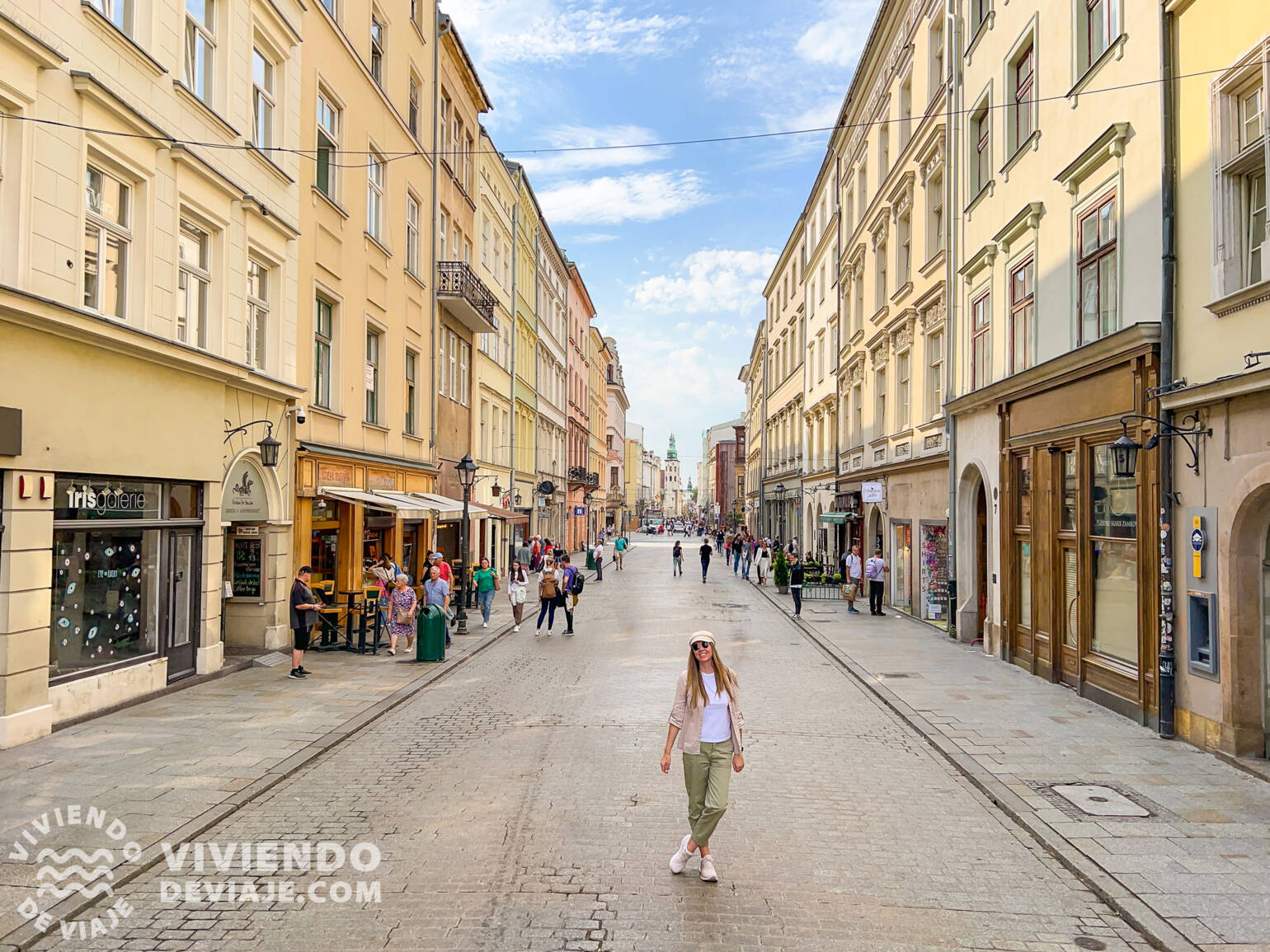 Calle Grodzka en Cracovia