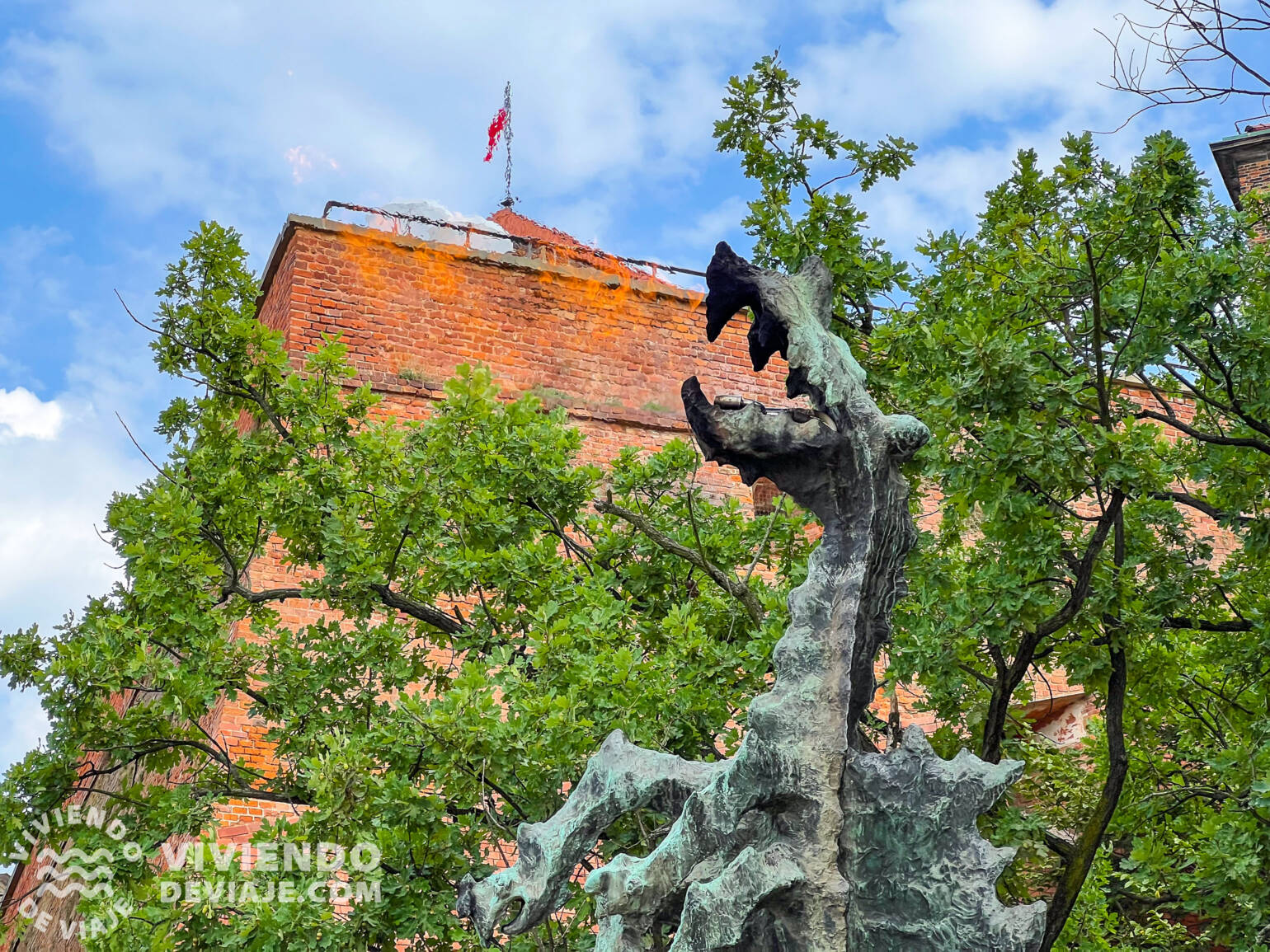 Dragón de Wawel en Cracovia