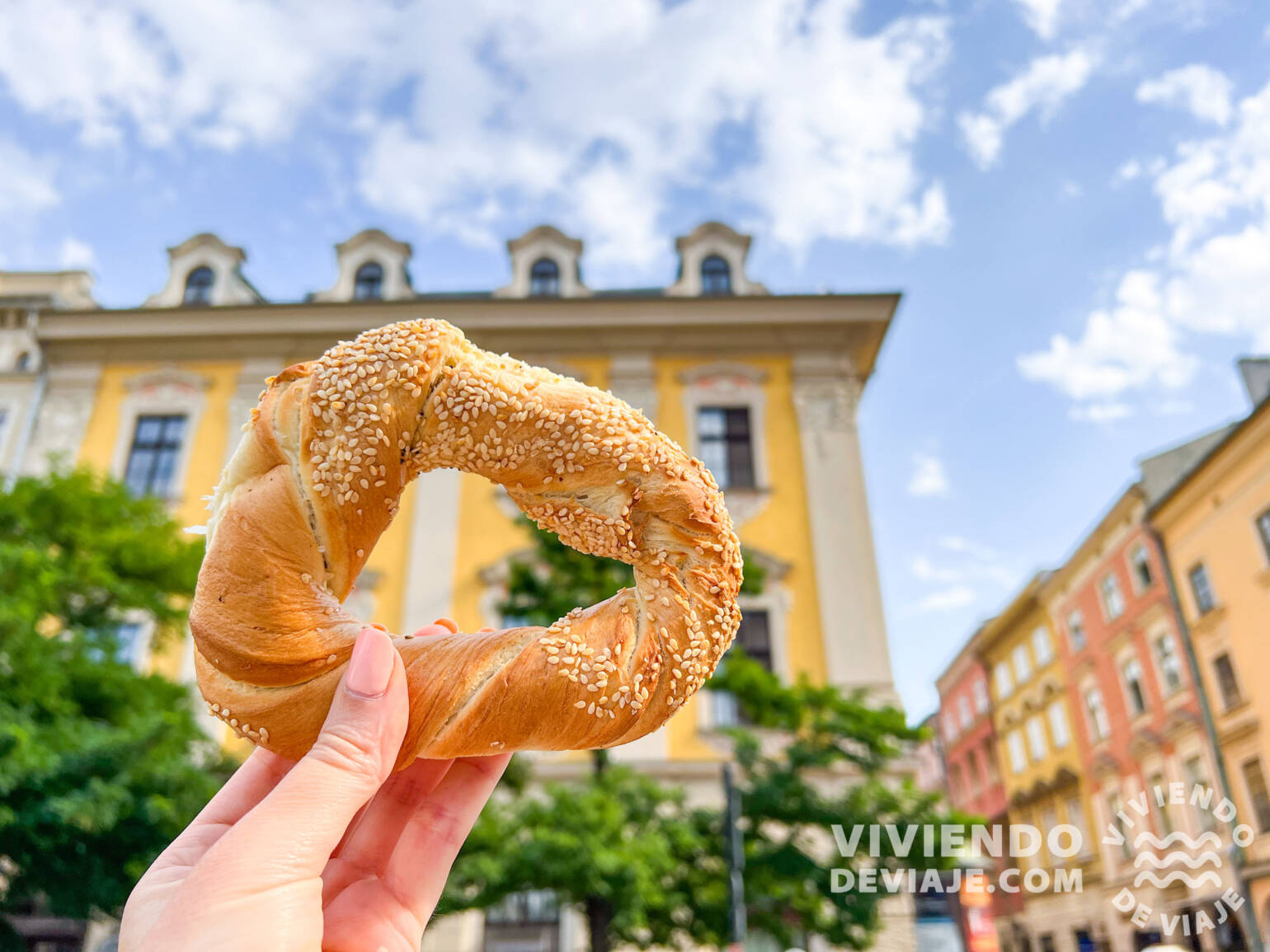 Obwarzanek, la rosquilla típica de Cracovia