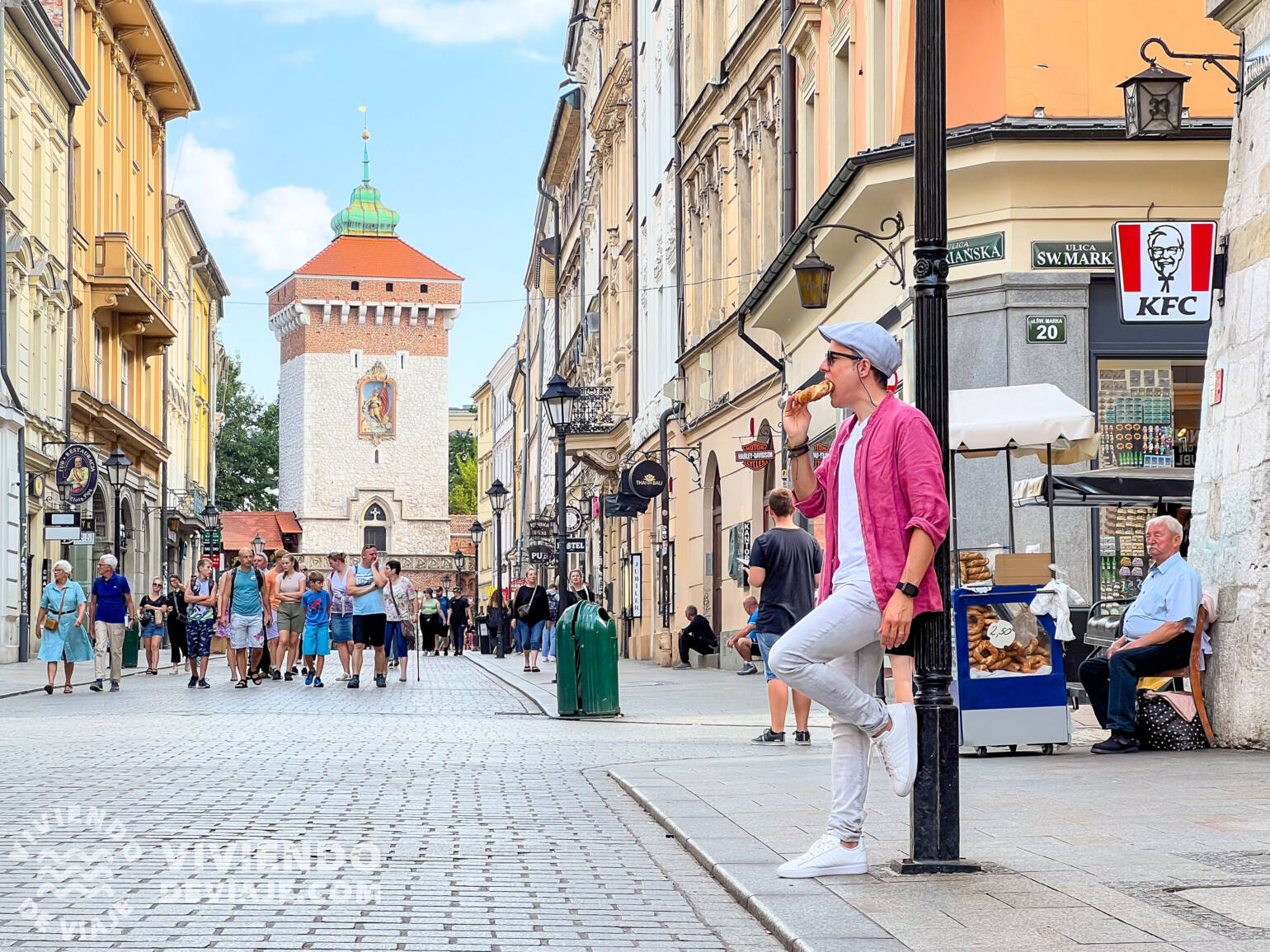 Obwarzanek,las rosquillas típicas de Cracovia