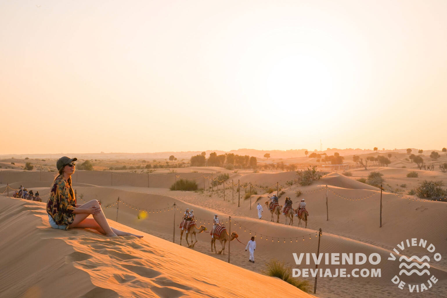 Atardecer en el desierto | Cosas que hacer en Dubái en 3 días