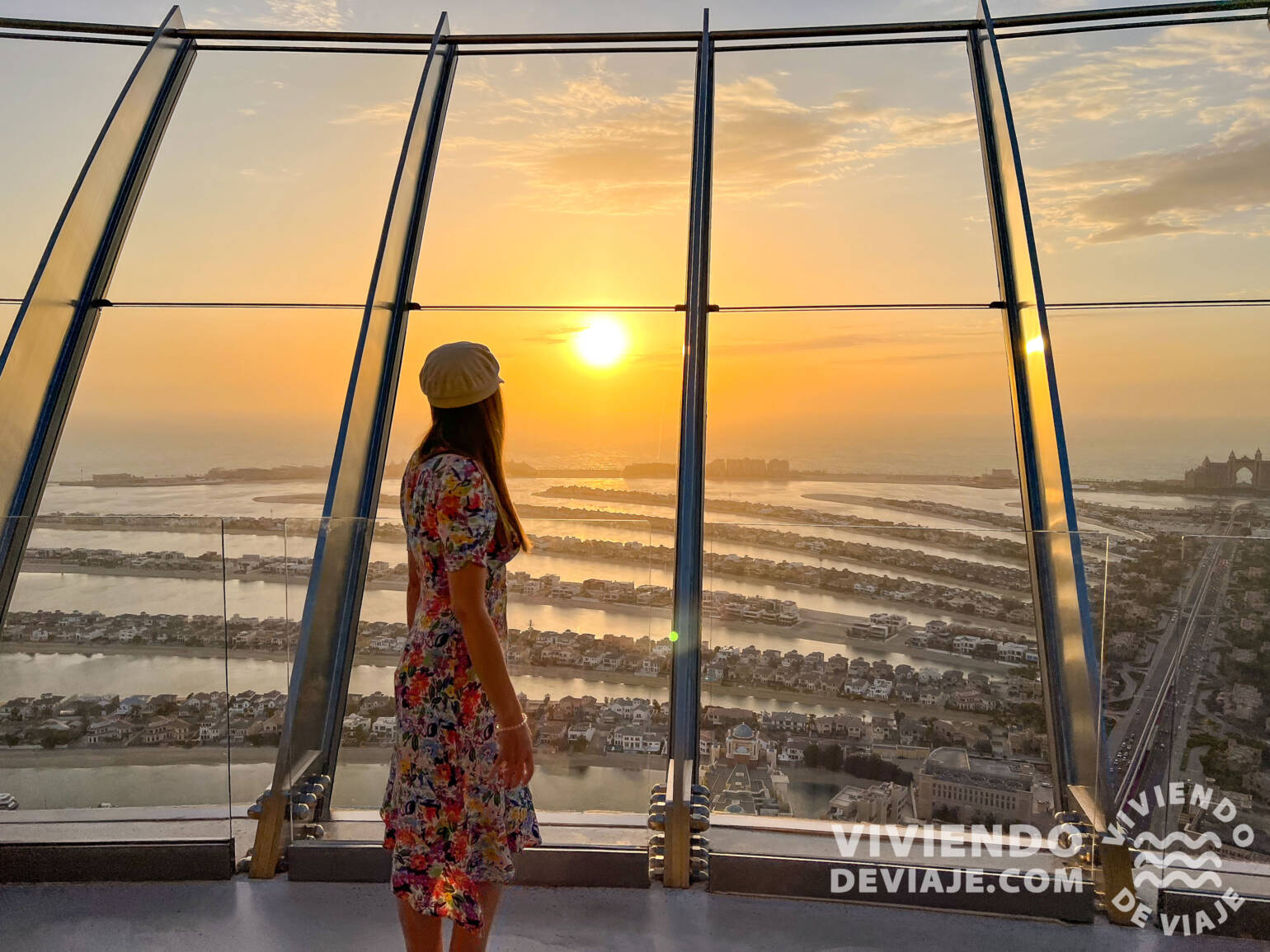The View at the Palm con vistas a la isla artificial, ¡alucinante!
