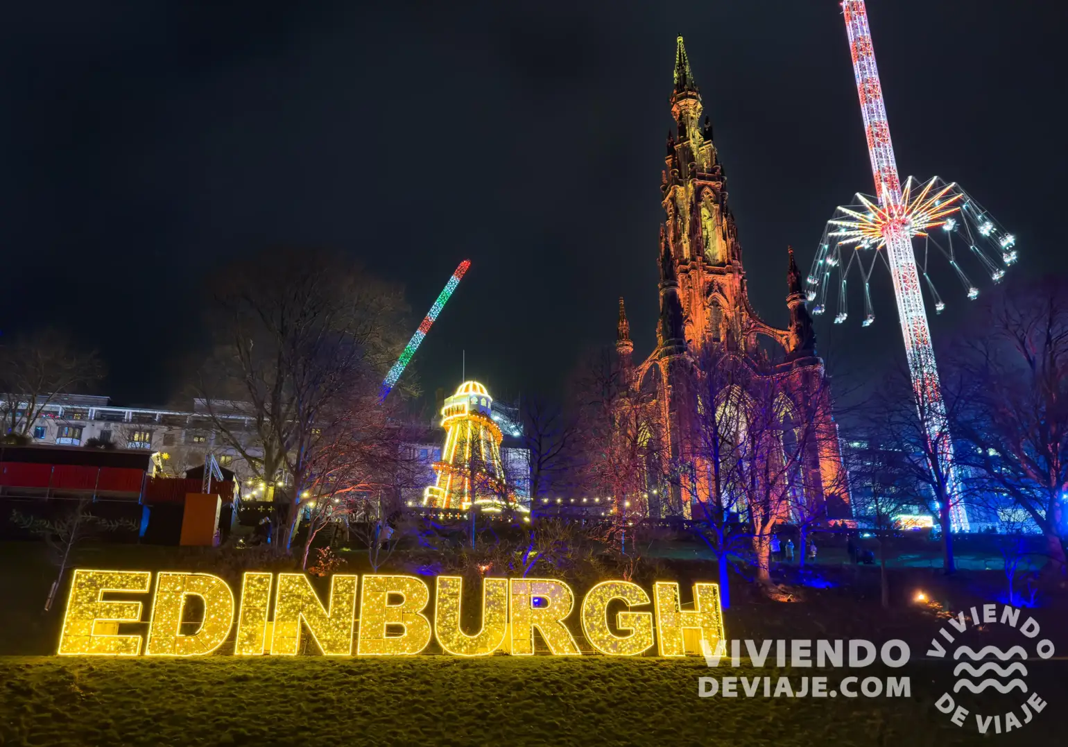 Edimburgo en Navidad