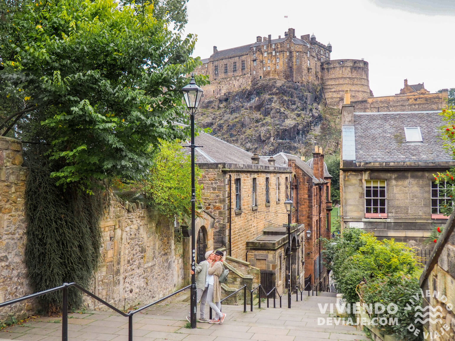 Escaleras The Vennel - Qué ver en Edimburgo en 3 días
