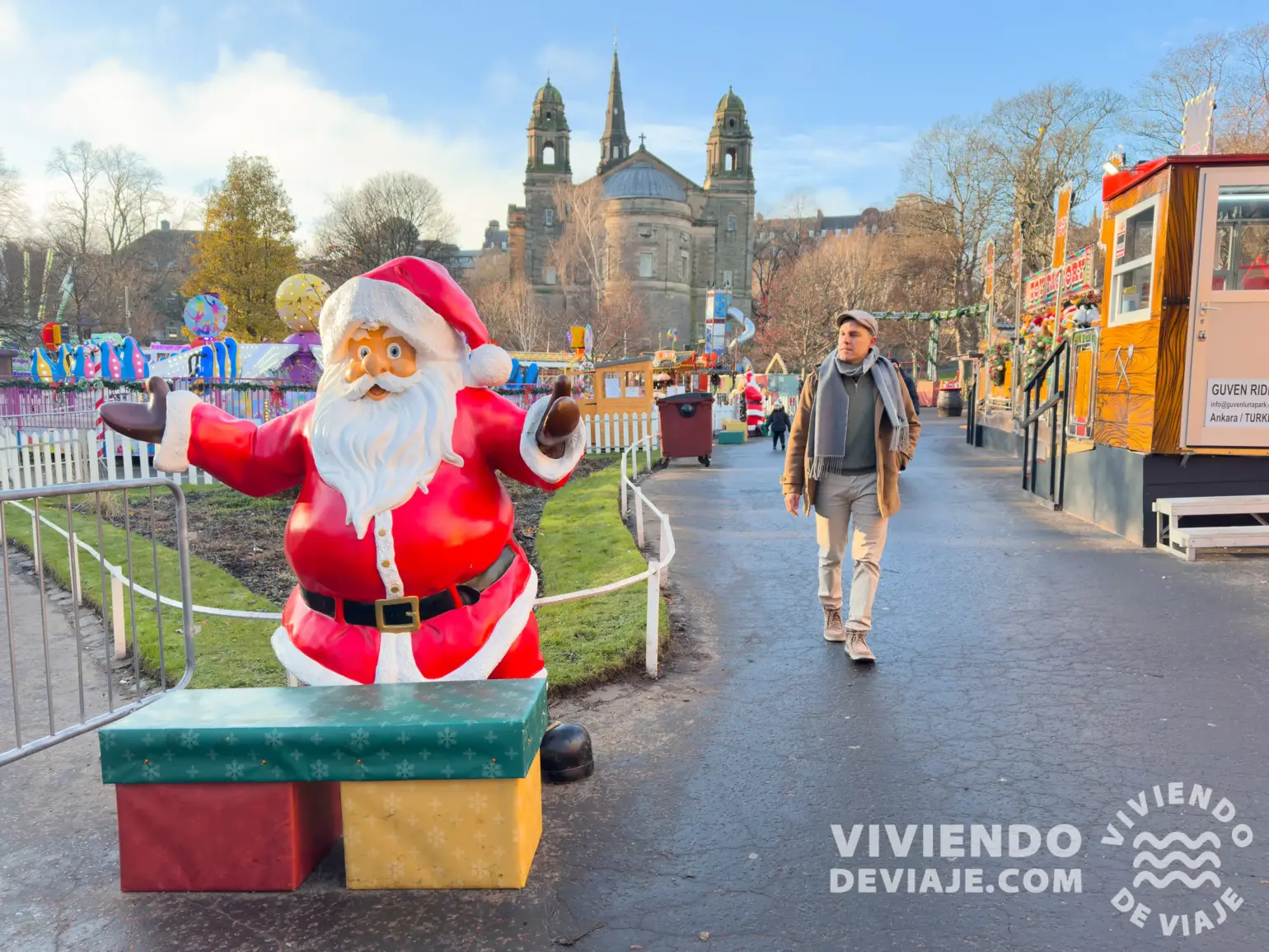 Princes Street Gardens | Edimburgo en Navidad