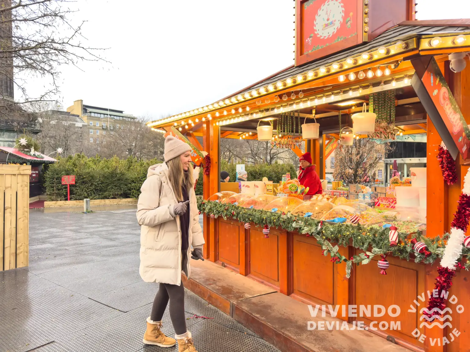 Mercados de Navidad en Edimburgo