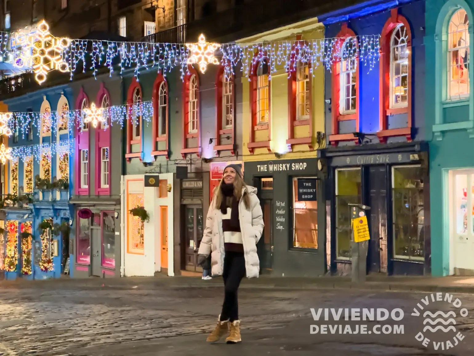 Victoria Street en Navidad