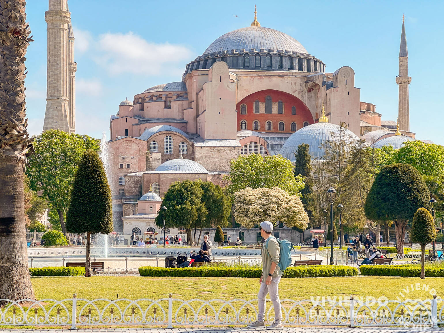 Barrio de Sultanahmet con Santa Sofía de fondo | Estambul en 4 días