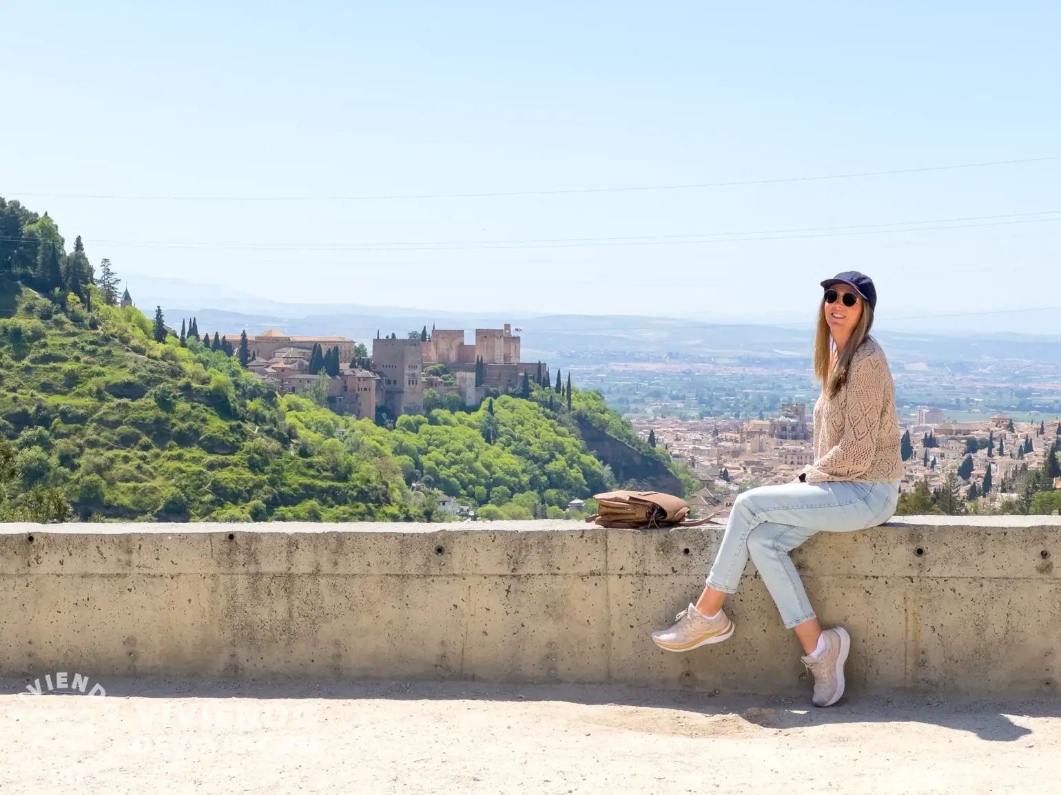 Vistas desde el exterior de la Abadía del Sacromonte