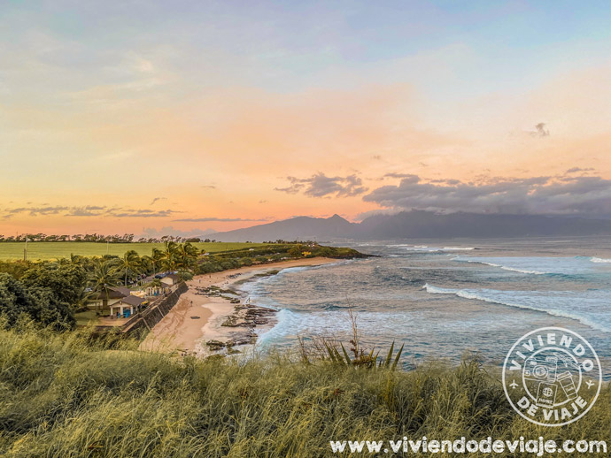 Ho'okipa Beach, al comienzo de la ruta de Hana