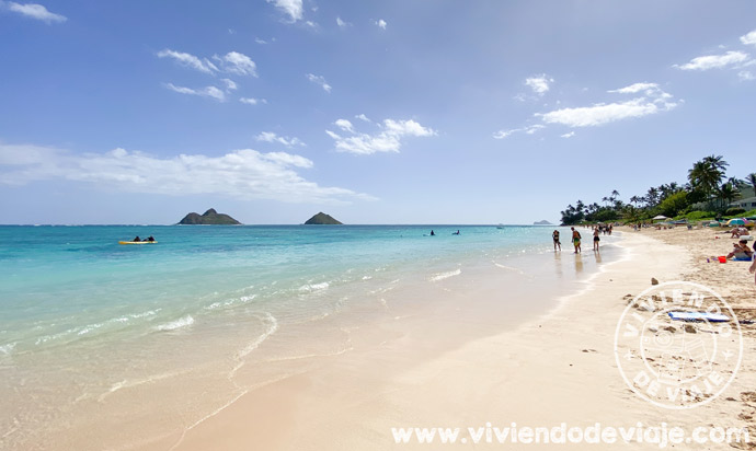 Lanikai, una zona genial dónde alojarse en Oahu