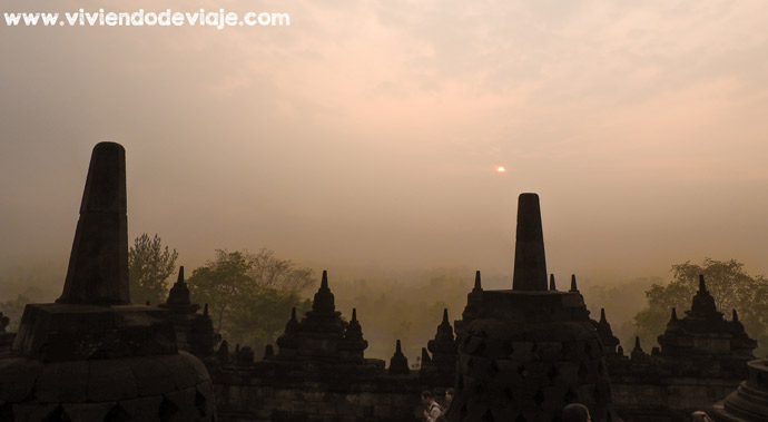 Borobudur al amanecer