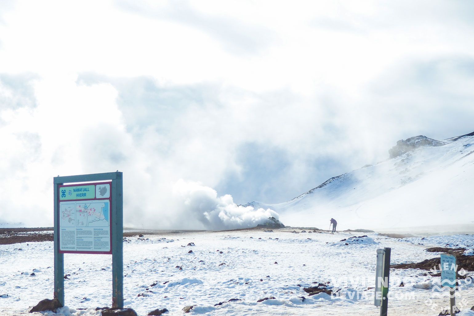 Fumarolas por el norte de Islandia