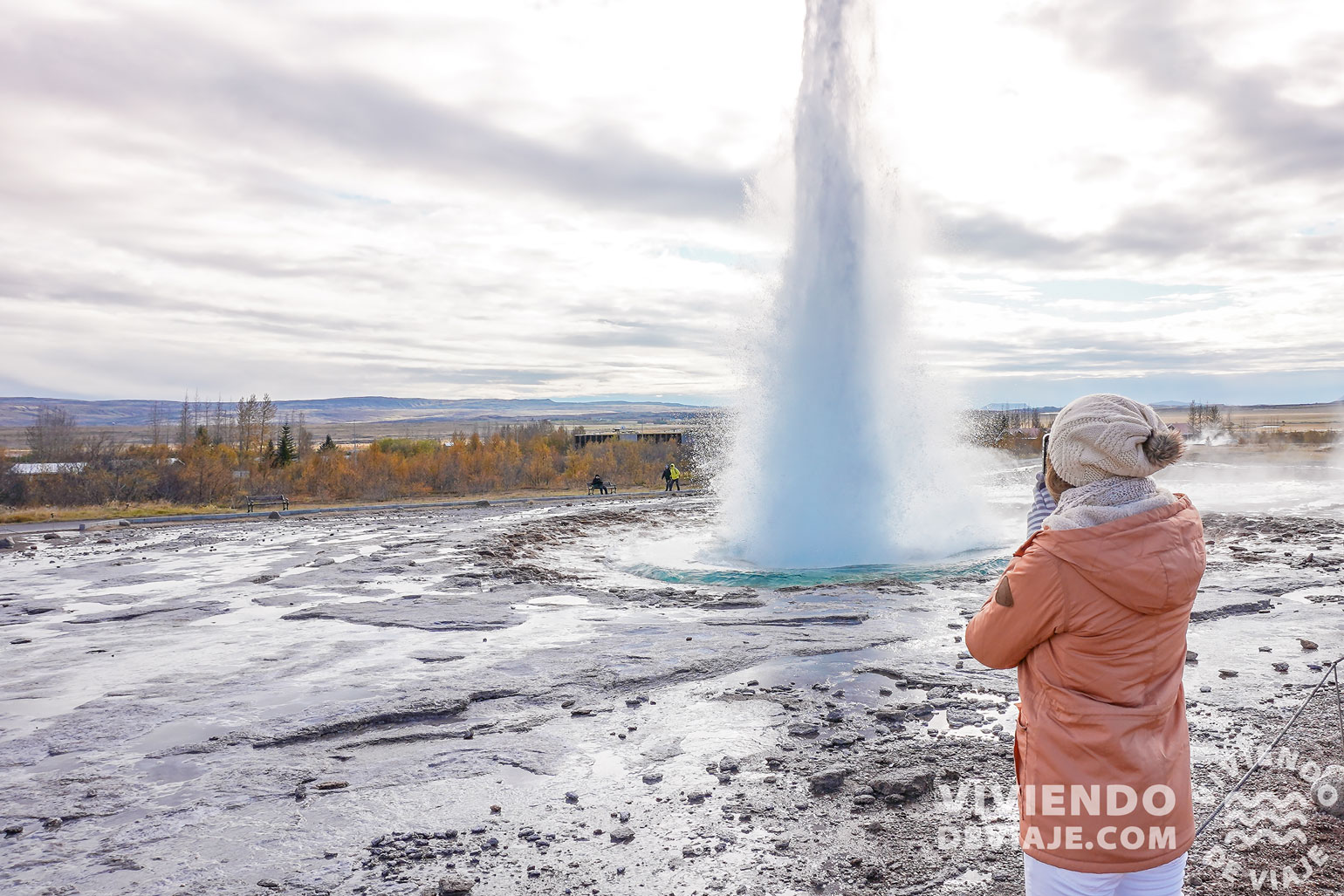 Géiser Strokkur - Qué ver en el sur de Islandia