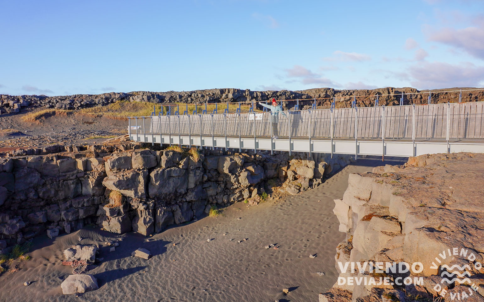 Puente entre dos continentes - Península de Reykjanes