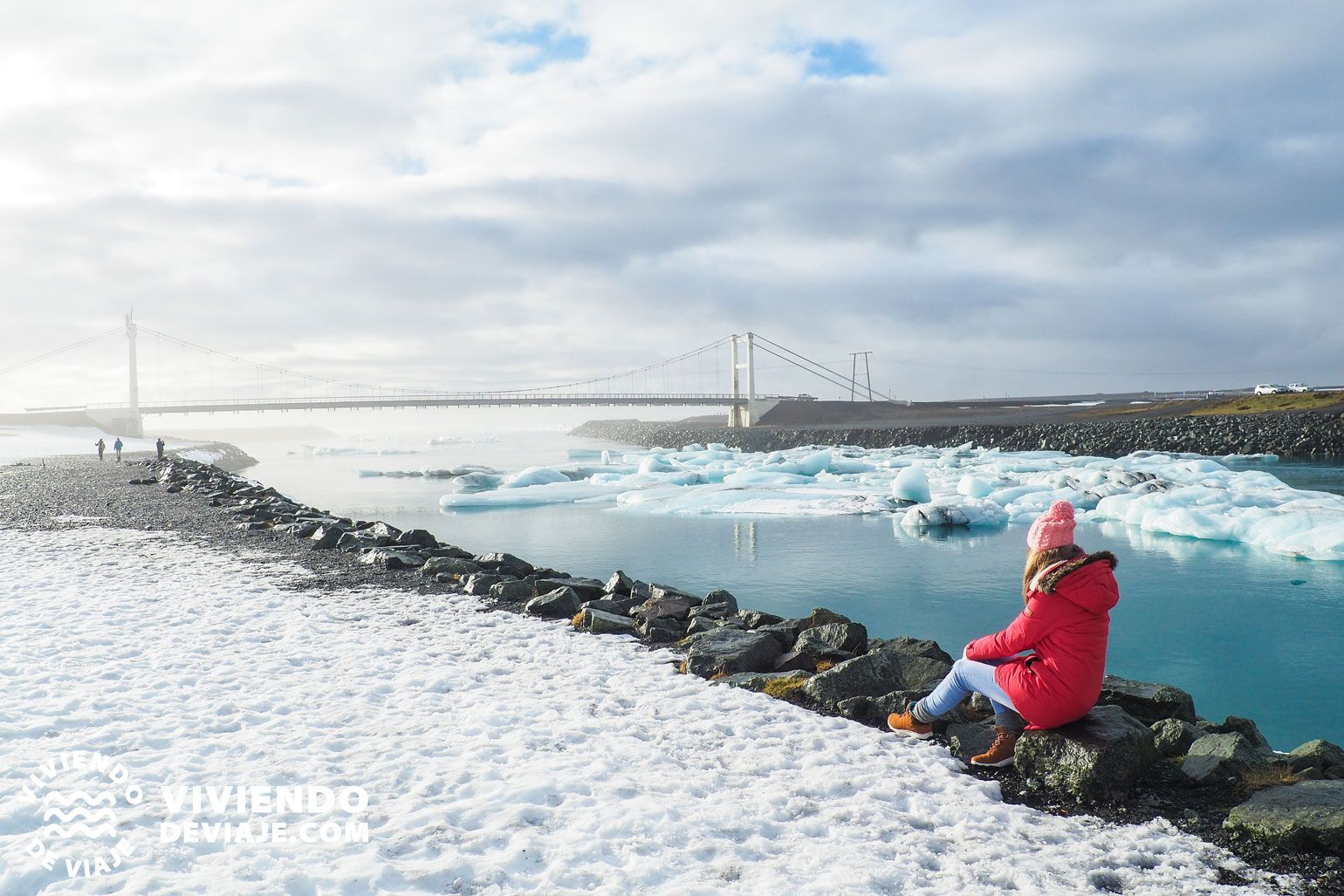 Ruta por Islandia, lago glaciar Jokulsarlon