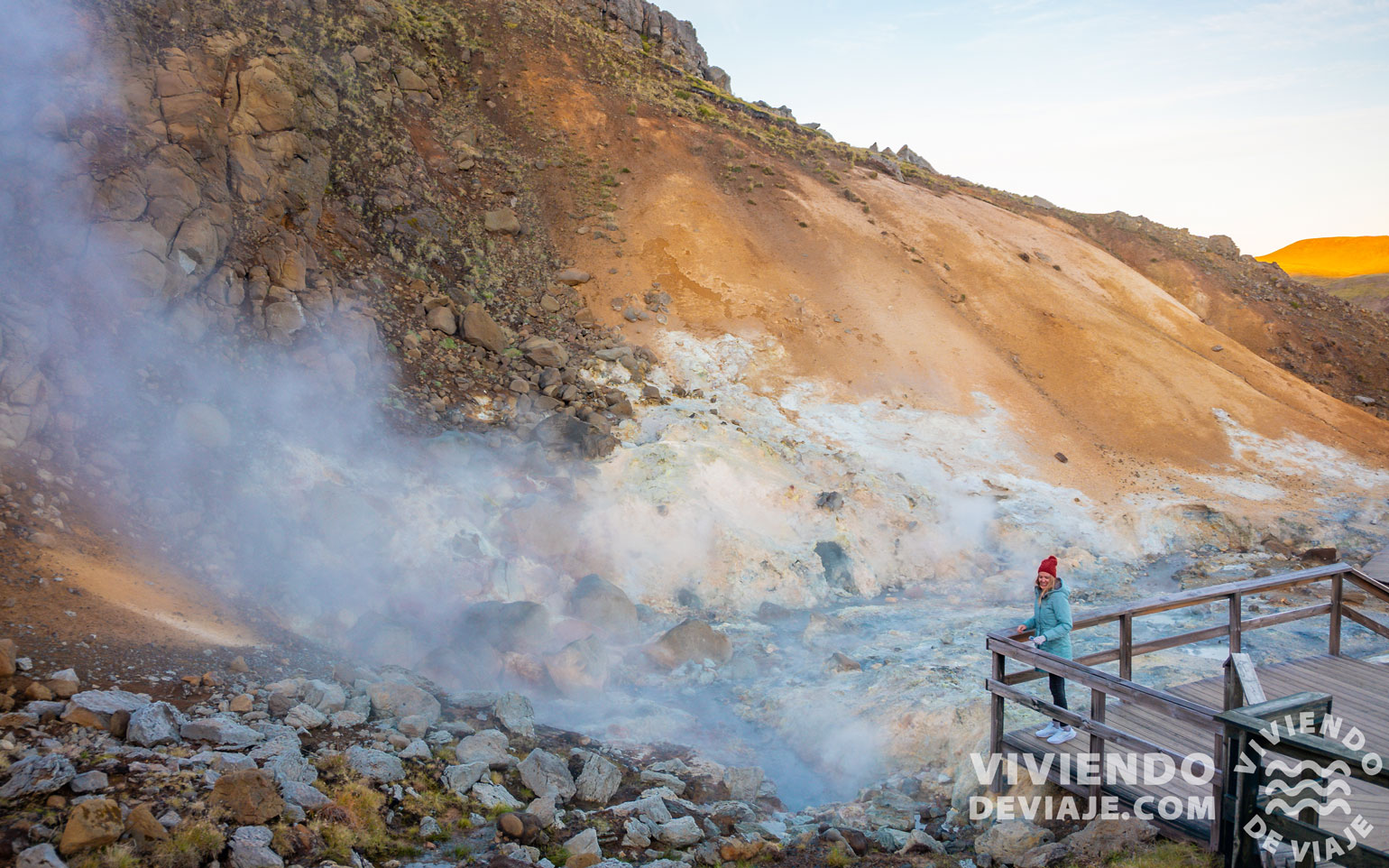 Zona Geotérmica de Krysuvik - Seltun - Ruta por el sur de Islandia