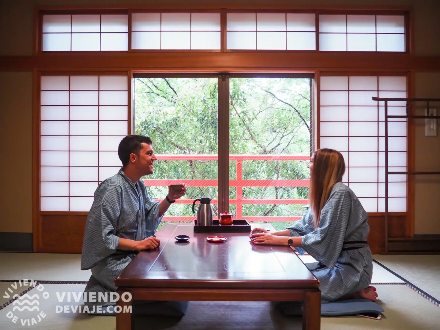 Dormir en un templo en Japón