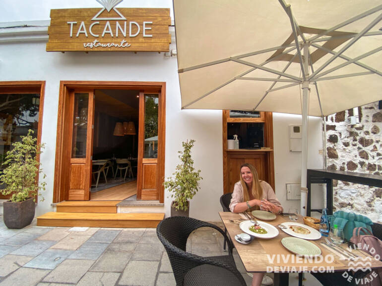 Restaurante Tacande en Haría, Lanzarote