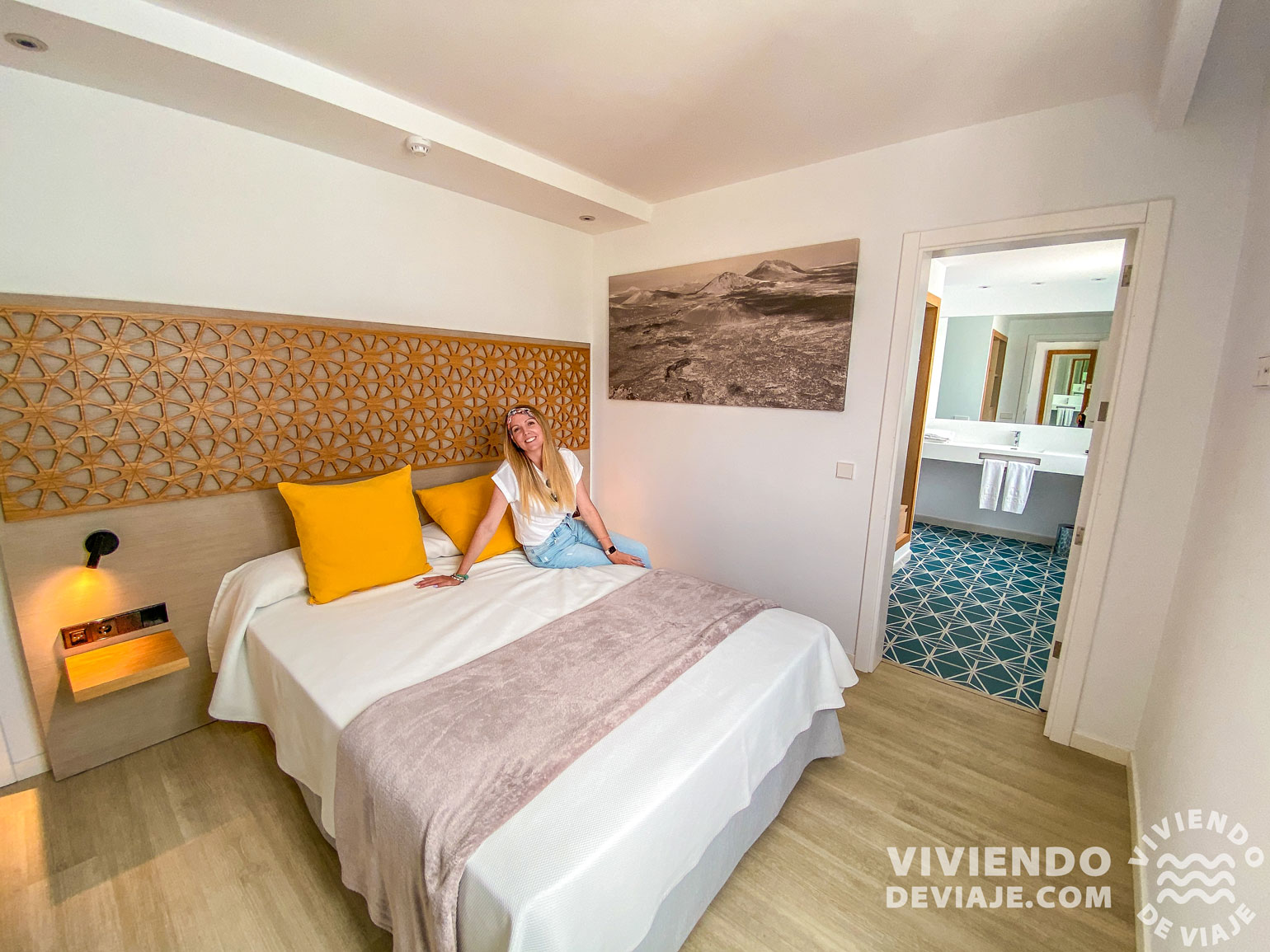Nuestra habitación en el Oasis Lanz Beach Mate