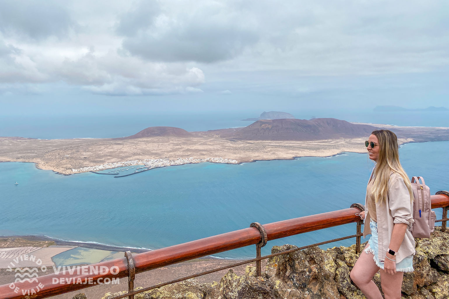 Vistas de La Graciosa desde Lanzarote