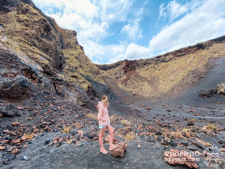 Volcán del Cuervo en Lanzarote