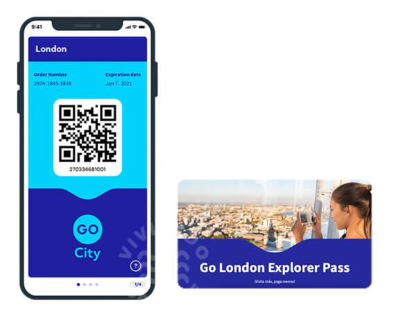 London Explorer Pass, tarjetas turísticas Londres Go London tarjeta turistica