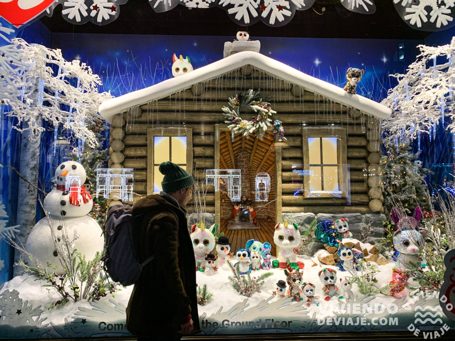 Juguetería Hamleys en Londres en Navidad