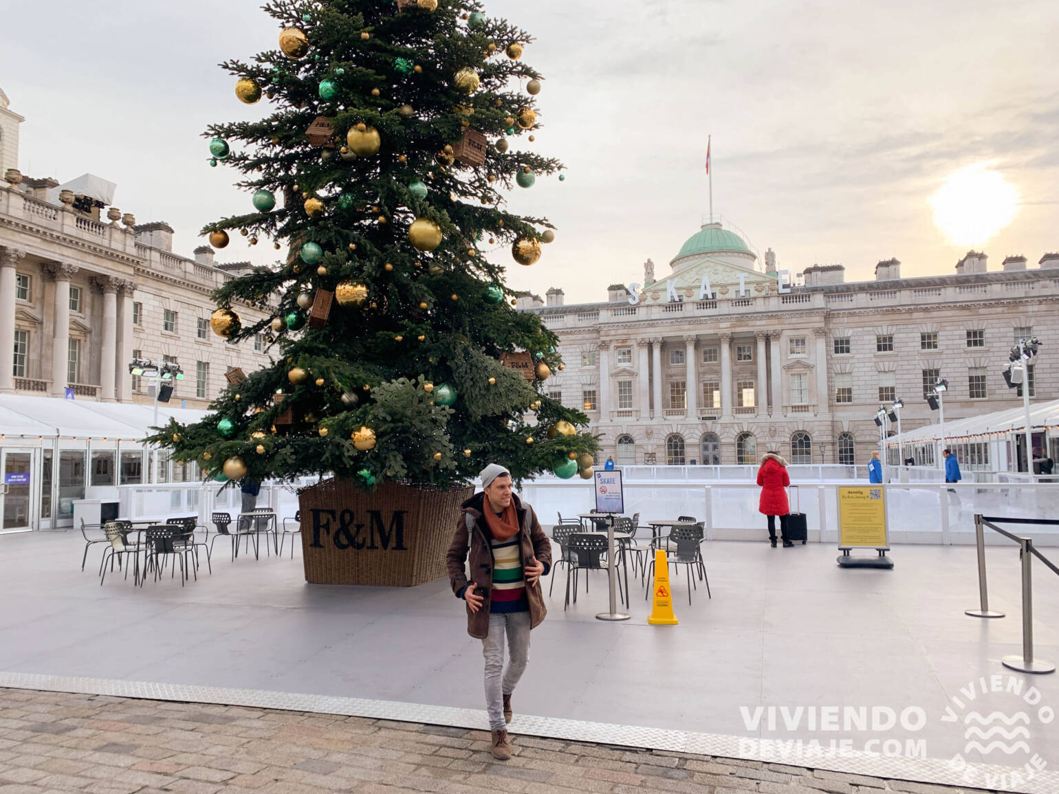 Somerset House en Navidad, Londres
