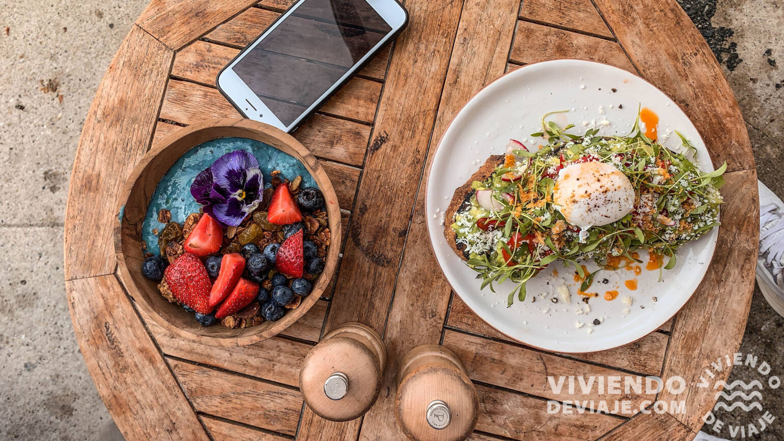 Desayunar en Santa Monica